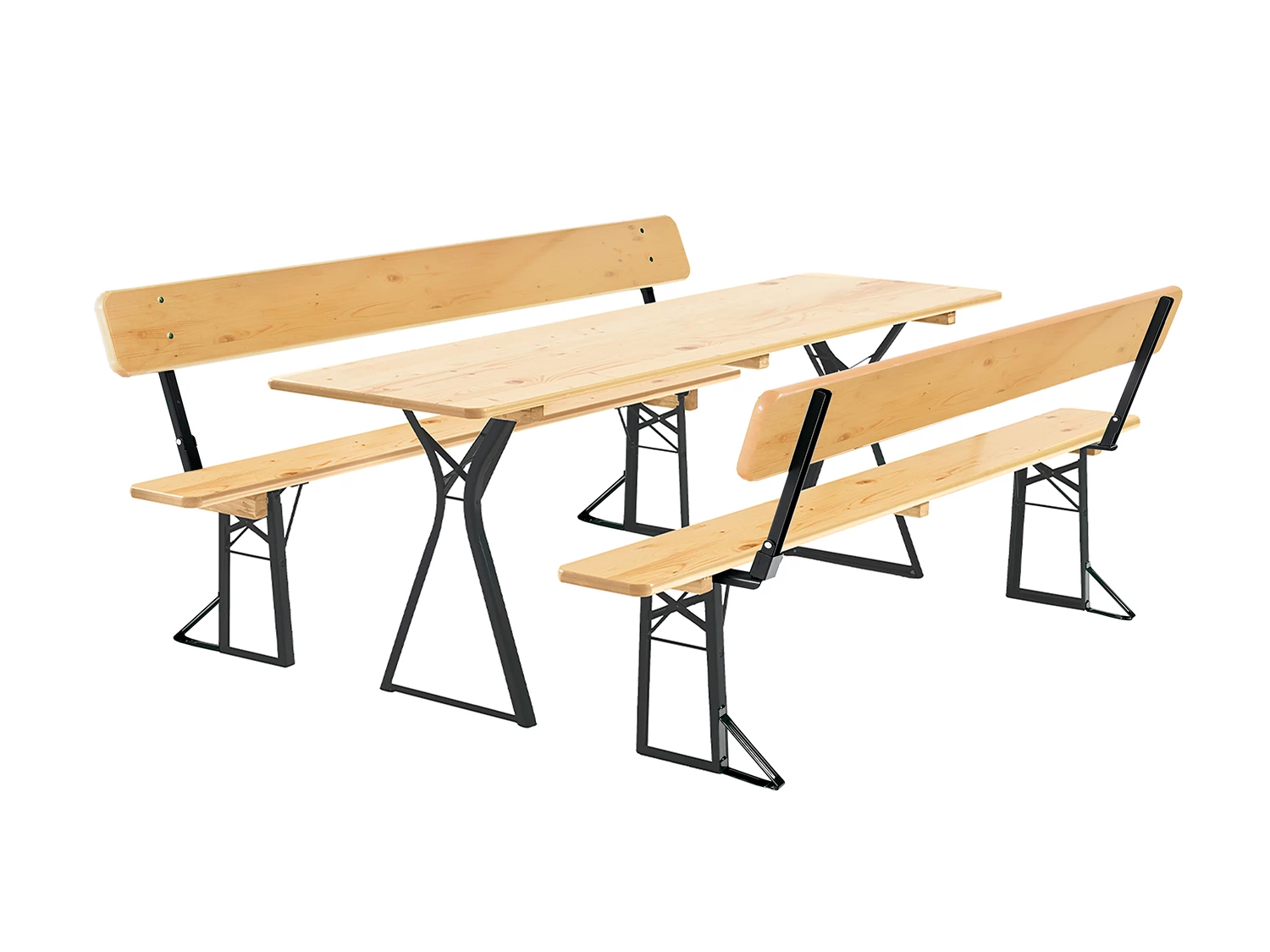The Comfort | Relaxed Benches | Natural & Black