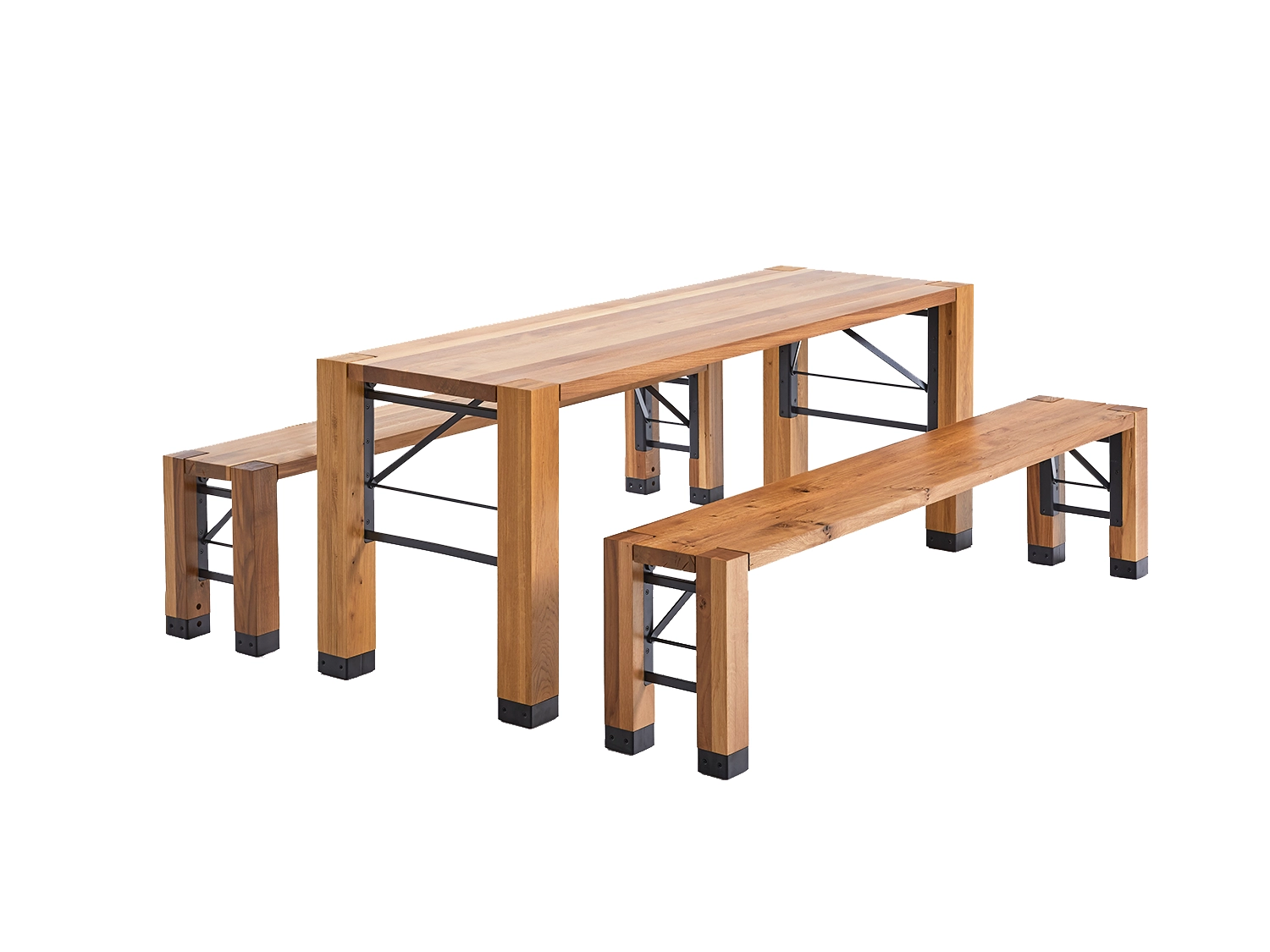 The Lago | Oak Dining Table Set