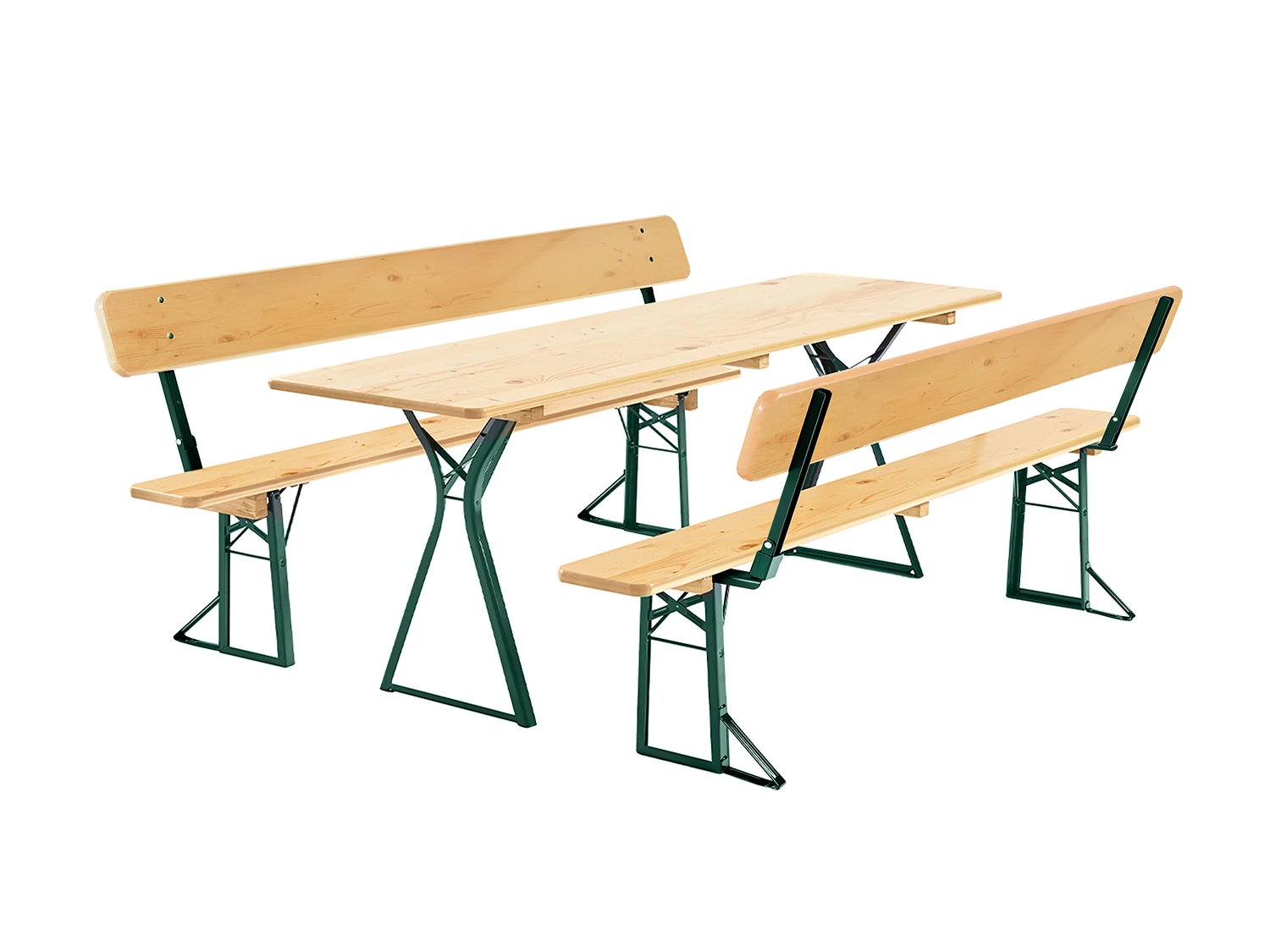 The Comfort | Relaxed Benches | Natural & Green